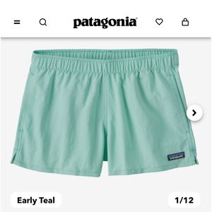 Patagonia barely baggies shorts